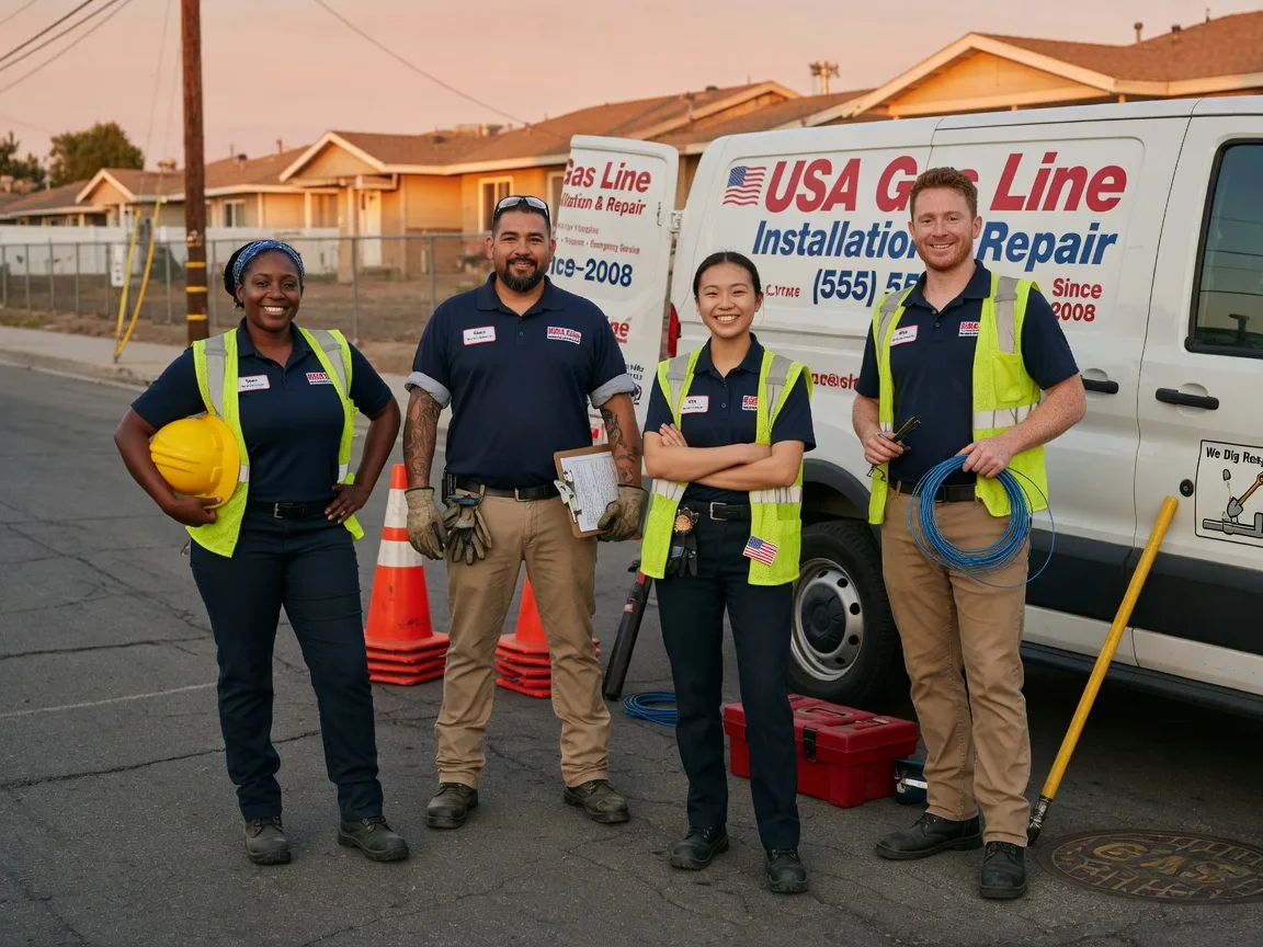 Gas Line Installation company in Frankfort, ME